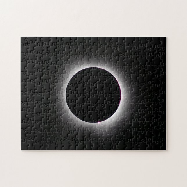 Puzzle Éclipse solaire totale 8 avril 2024 (Horizontal)