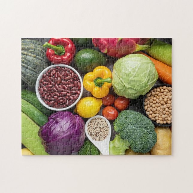 Puzzle Écran Fruit and Vegetable (Horizontal)