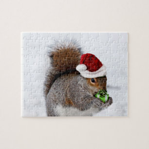 Puzzle Écureuil de Noël