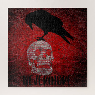 Puzzle Edgar Allan Poe Le Corbeau et le Crâne Plus