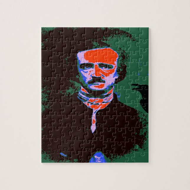 Puzzle Edgar Allan Poe Pop Art (Vertical)