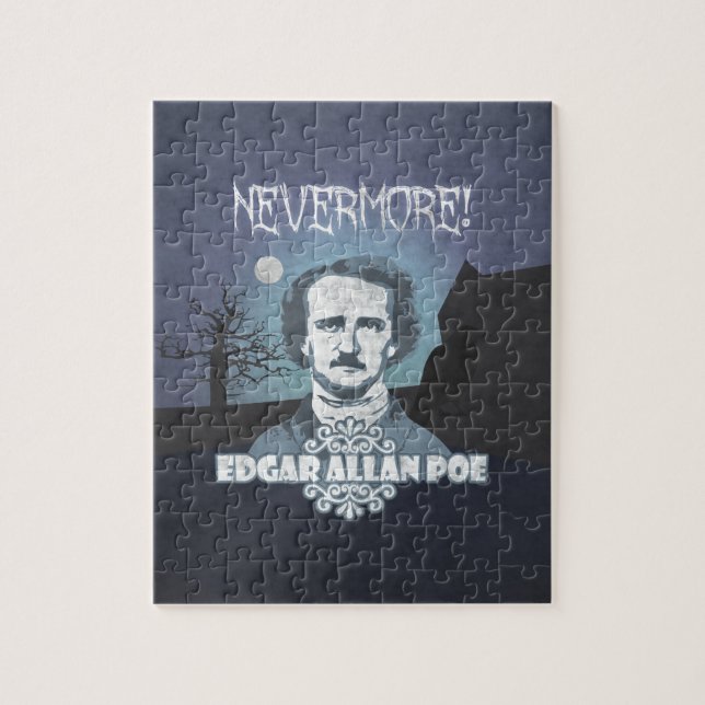 Puzzle Edgar Allan Poe's Nevermore (Vertical)