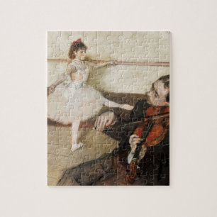 Puzzle Edgar Degas. Cours de danse. Impressionnisme vinta