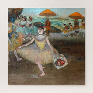 Puzzle Edgar Degas - Danseuse au bouquet, saluant sur la