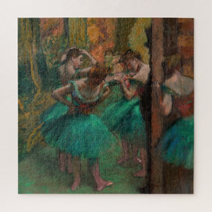 Puzzle Edgar Degas - Danseuses, Rose et Vert