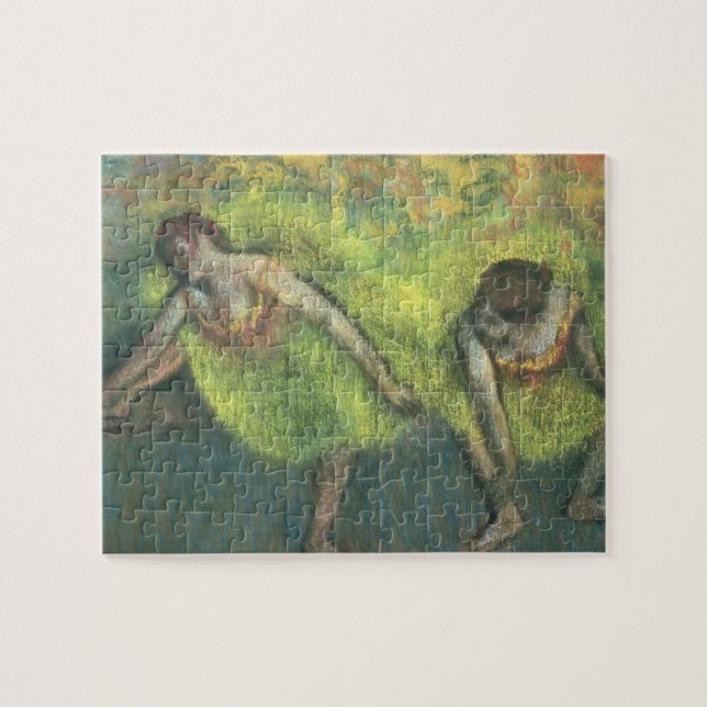 Puzzle Edgar Degas | détente de deux danseurs (Horizontal)