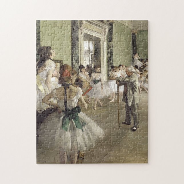 Puzzle Edgar Degas| La Classe Ballet (Vertical)