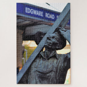 Puzzle Edgeware Road Station Statue - 20x30 - 1014 pcs.