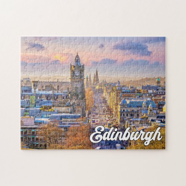 Puzzle Edimbourg, Écosse, Royaume-Uni (Horizontal)
