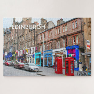 Puzzle Edimbourg : Royal Mile, Écosse