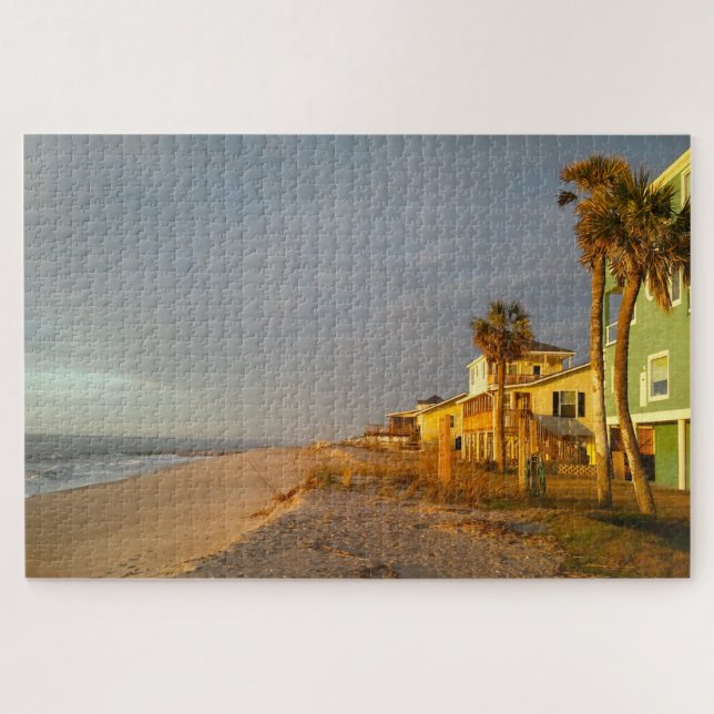 Puzzle Edisto Island Beach Caroline du Sud. (Horizontal)