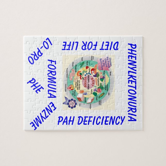 puzzle éducatif de conscience de pku (Horizontal)