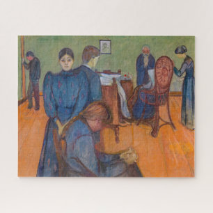 Puzzle Edvard Munch - Mort dans la salle de tests v2