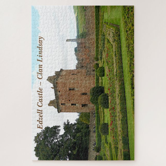 Puzzle Edzell Castle Scotland - Clan Lindsay (Vertical)