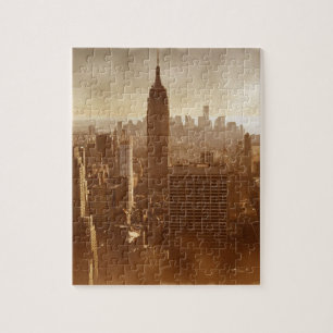 Puzzle Effet photo endommagé New York