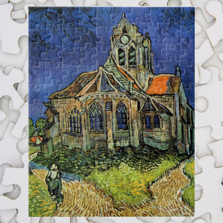 Puzzle Eglise à Auvers-sur-Oise par Vincent van Gogh
