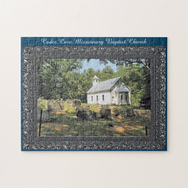 Puzzle Église baptiste de missionnaire de crique de Cades (Horizontal)