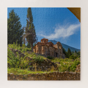 Puzzle Église byzantine dans la ville médiévale de Mystra