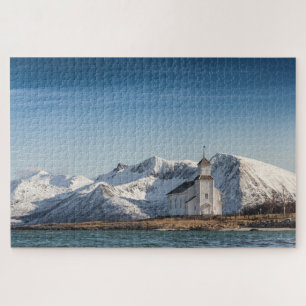 Puzzle Église de Norvège Lofoten