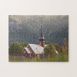 Puzzle Église de Norvège Lofoten