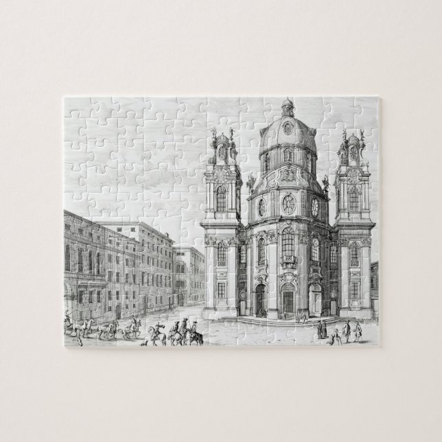 Puzzle Église de Notre Dame, Salzbourg, Autriche, de (Horizontal)