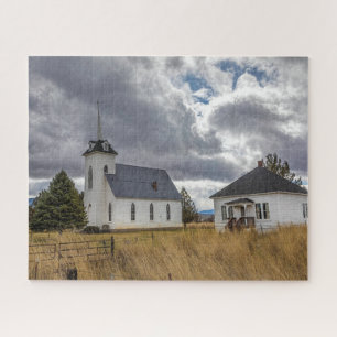 PUZZLE ÉGLISE DE PAYS