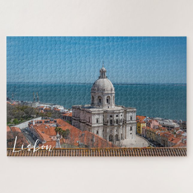 Puzzle Eglise de Père Noël Engracia à Lisbonne, Portugal (Horizontal)