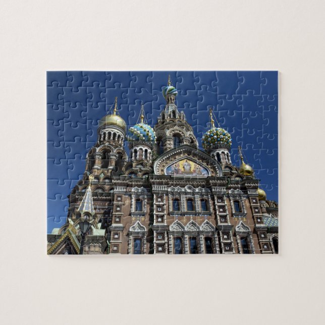 Puzzle Église de Saint-Pétersbourg, Russie (Horizontal)