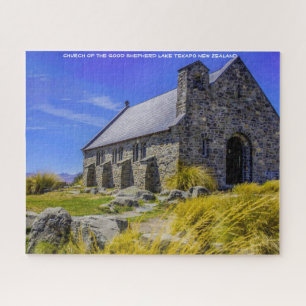 Puzzle Église du Bon Berger Lac Tekapo.