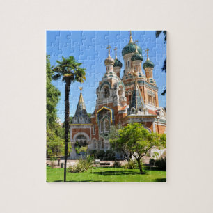 Puzzle Église orthodoxe en France agréable