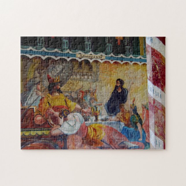 Puzzle Église peinte d'Hawaï roi Salomon (Horizontal)