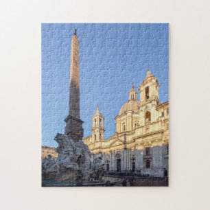 Puzzle Eglise Sant Agnese sur la Piazza Navona - Rome