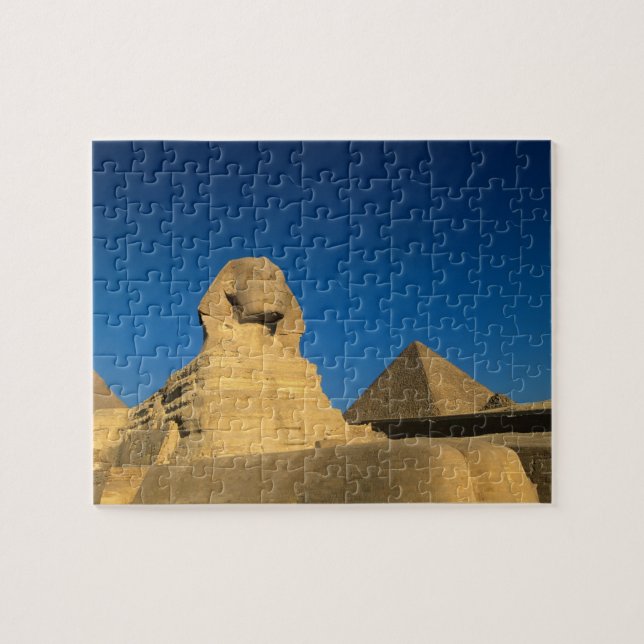 Puzzle Egypte, Giza, Le Sphinx, Le Vieux Royaume, L'Unesc (Horizontal)