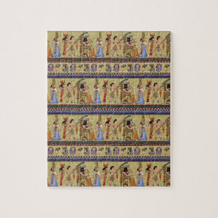 Puzzle égyptien de hiéroglyphes