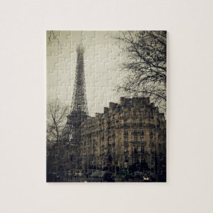 Puzzle Eiffel Tower Paris City Building Architecture