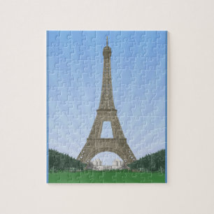Puzzle: Eiffel Tower: Paris France Jigsaw Puzzle