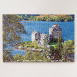 Puzzle Eilean Donan Castle-Scots MacKenzie & MacRae Clans