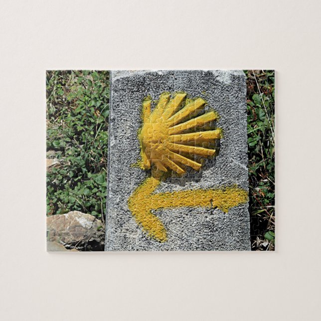 Puzzle El Camino de Santiago de Compostela, Espagne, coqu (Horizontal)