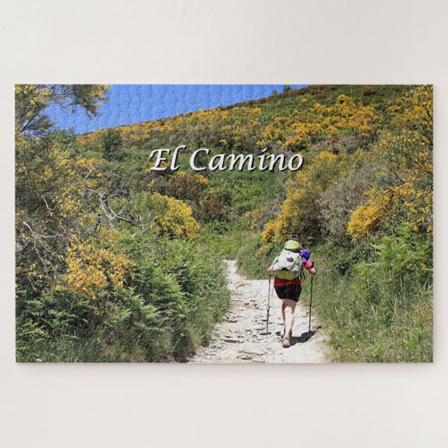 Puzzle El Camino de Santiago de Compostela, Espagne, sent (Horizontal)