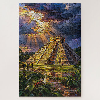 Puzzle El Castillo avant la tempête