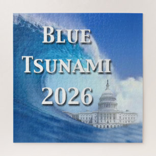 Puzzle Élection Tsunami Bleu 2026
