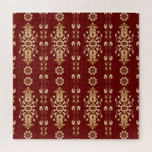 Puzzle Elégance d'or : Motif classique d'Orient.