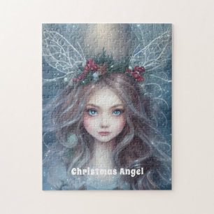 Puzzle Élégant mignon ange de Noël