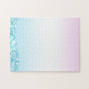 Puzzle Elégante parties scintillant moderne colorée dégra