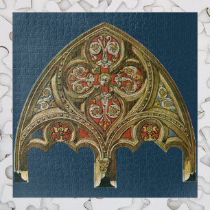 Puzzle Elément architectural vintage, Arches décoratives