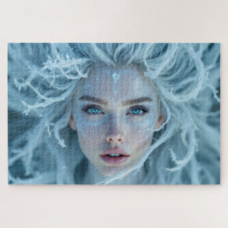 Puzzle Elément de glace Muse avec Platinum cheveux congel