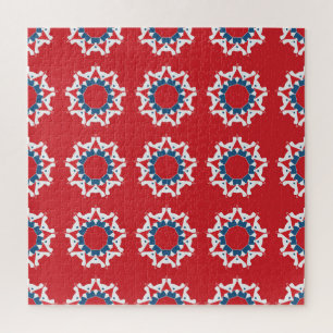 Puzzle Élément rond Motif sans couture