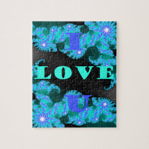 Puzzle Éléments d'amour cosmique Imprimer
