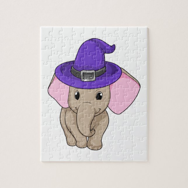 Puzzle Elephant (Vertical)