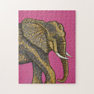 Puzzle Éléphant africain